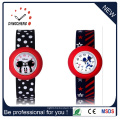 Waterproof Quartz Silicone Wristwatch Slap Kids Wrist Watch (DC-1052)